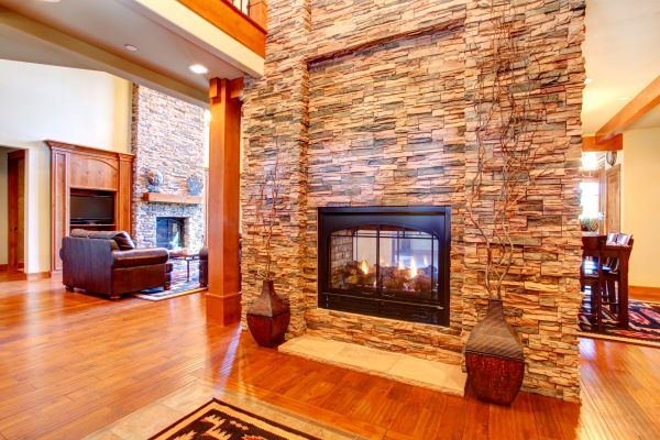 Stone Hearth Installation in Delaware